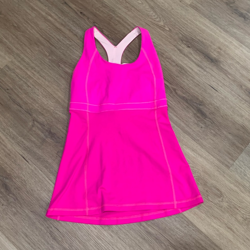 Hot/Neon Pink Tank